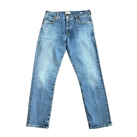 Citizens Of Humanity Light Blue Straight Jeans - Picture 1 of 7